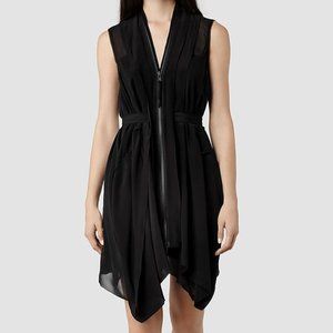 All Saints black Lewis dress